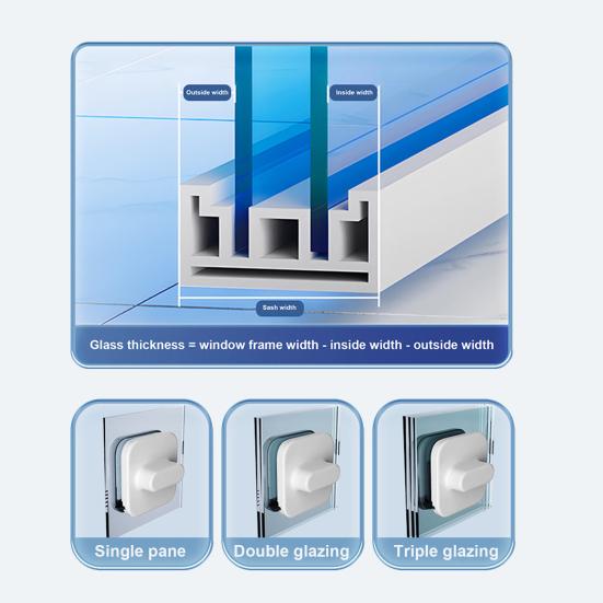 Magnetic Glass Wiper Ergonomic Design Magnetic Windshield Cleaner Tool Replacement Glass Wiping Accessories