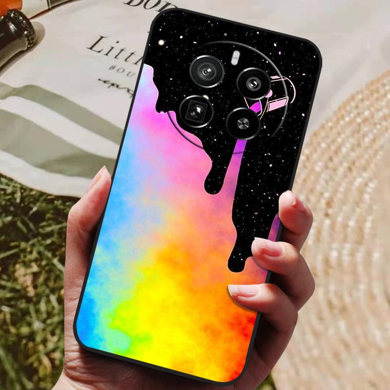 Для Realme 12 Pro Plus Чехол Роскошный Телефон Силиконовая Задняя Крышка Для Realme 12 Plus Чехлы Realme12 pro+ plus Защитная Оболочка Capas