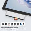 Хаб-расширитель для Surface Pro 9 4K HDMI USB C Thunderbolt 4 PD Зарядка 2 порта USB Аудио Картридер Специальная док-станция для Microsoft Surface Pro 9