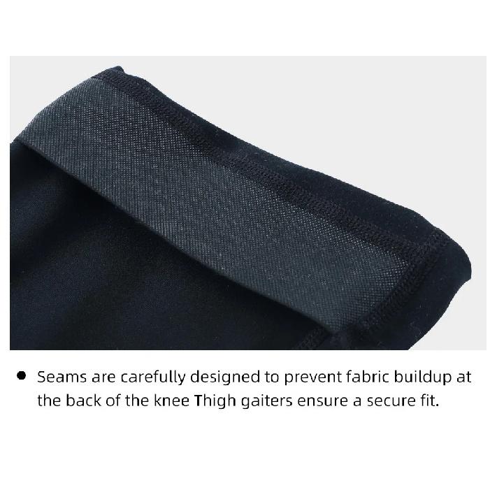 HISERW Cycling Cycling Warm Winter Keep Warm Cycling Leg Warmers Outdoor Sports Running Thermal Fleece Non-Slip Bicycle Warmers