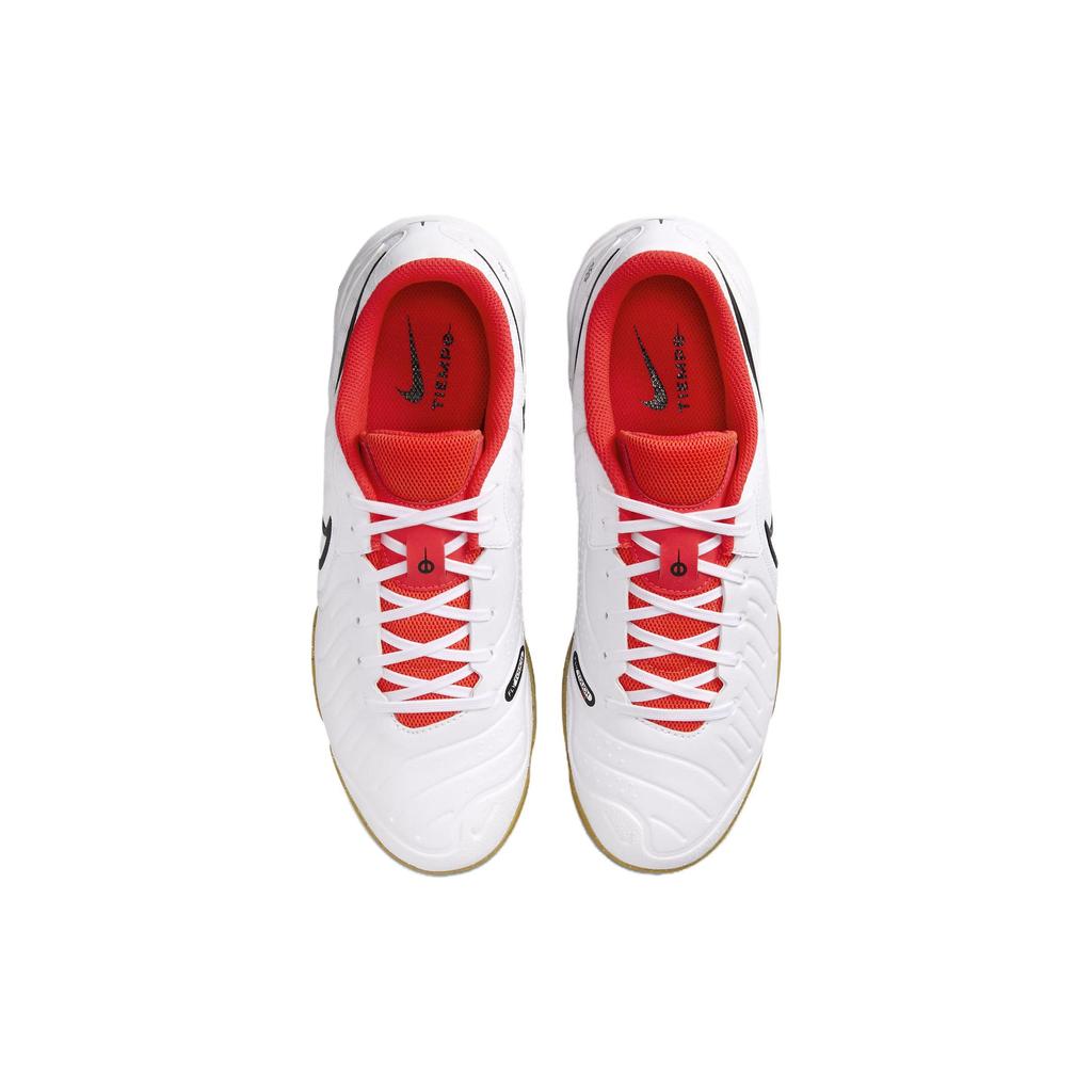 Nike Мужские кроссовки Tiempo Legend 10 Academy IC Ready Pack белые ярко-малиновые черные DV4341-100