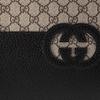 GUCCI Canvas With Leather Clutch Men's Black 723320-K9GSG-9769