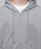 Musinsa Standard Extra Oversized Hooded Sweat Zip-Up [Medium Grey]