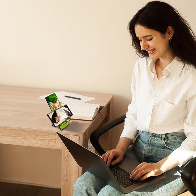 Custom Wooden Phone Holder with Photo Printing