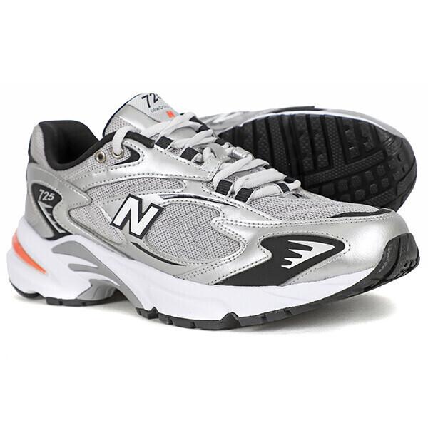 New Balance 725 Металлик Серебристый Дождевой Туча