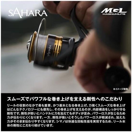 Спиннинговая катушка Shimano 22 Sahara Различные типы