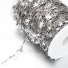 Не выцветающая 1-метровая цепочка для ожерелья из нержавеющей стали, тросик, золотые цепочки, фурнитура, комплектующие для DIY, оптовые компоненты для изготовления ювелирных изделий