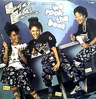 12-дюймовая пластинка SUGAR BABES - We Rock The Beat MCA23711 MCA Records 1987 US Соул/Фанк Б/У