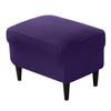 Elastic Footstool Cover Dust Covers Rectangle Nordic Fabric Footrest Slipcover Soft Chairs Protector For Living Room Home Decor