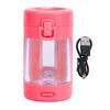 Magnifying Jar Portable Rechargeable Keep Humidity Mini Air Tight Storage Stash Jars with LED Light