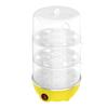 Multifunctional Ttriple Layer Electric Eggs Boiler Cooker Steamer Chinese Plug Yellow