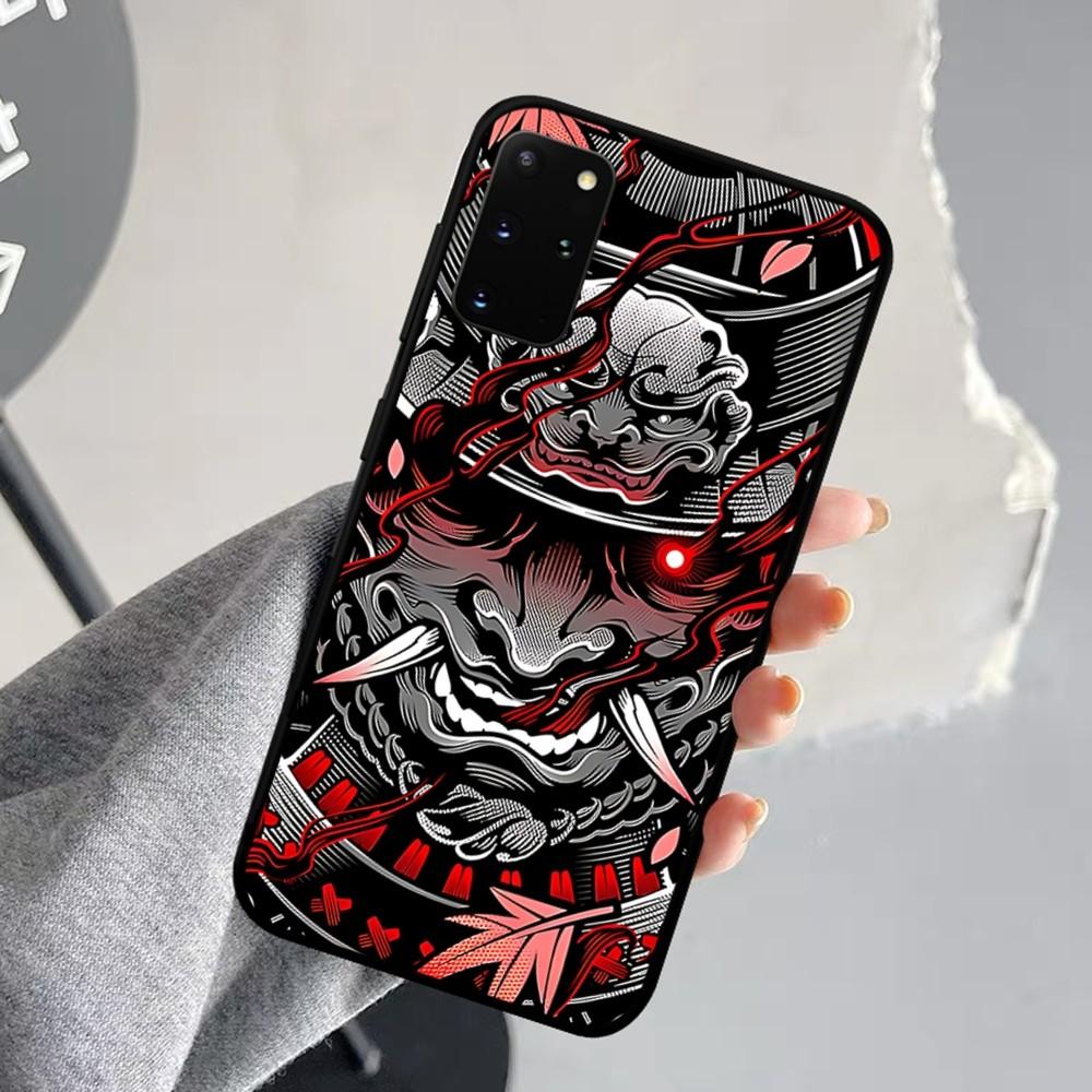 Чехол для телефона Самурайская маска Они для Samsung S 9 10 20 21 22 23 30 23 24 Plus Lite Ultra FE S10lite Fundas