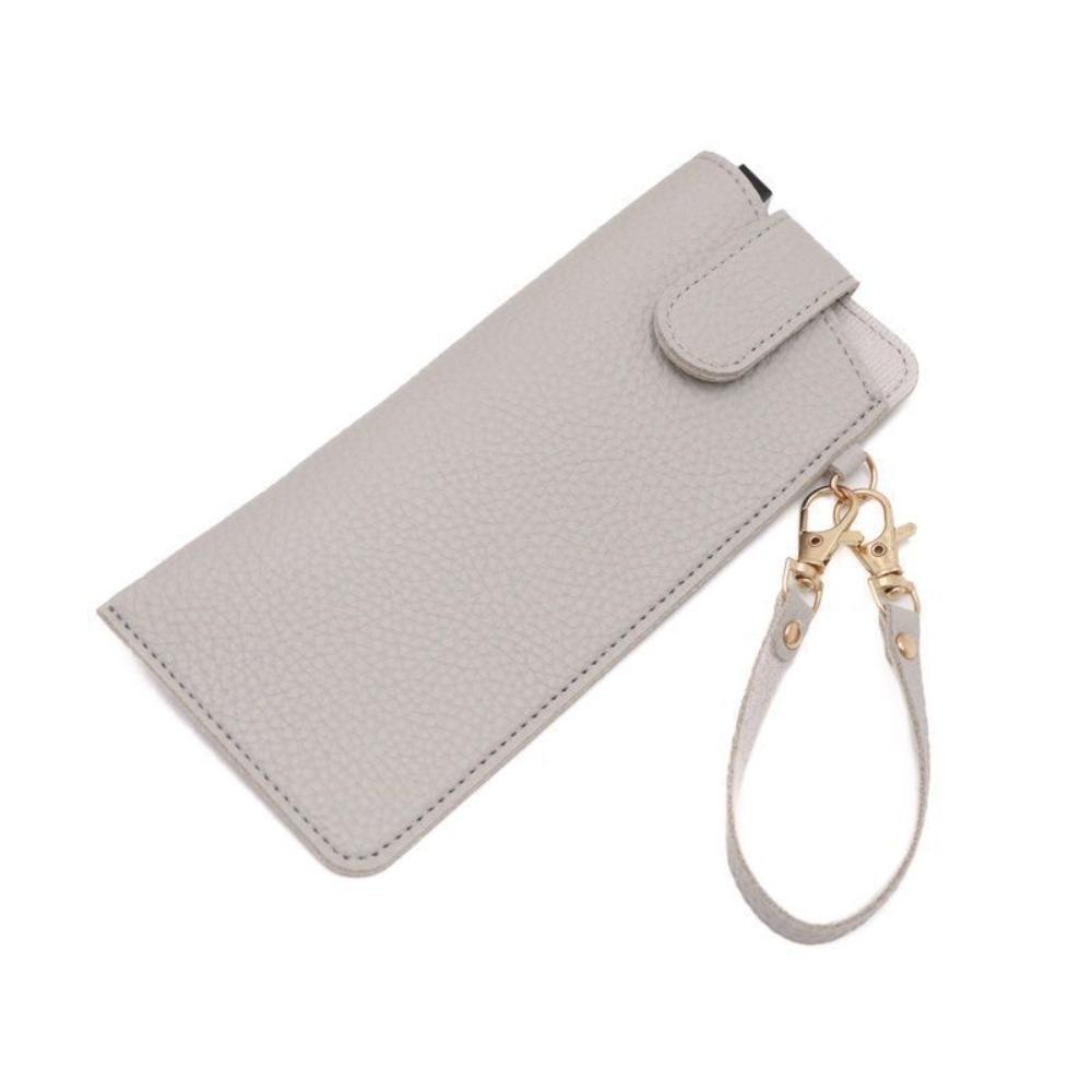 With Lanyard Glasses Storage Bag Leather Rope Sunglasses Eyeglass Bag  Outdoor