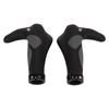 2Pcs Bike Handlebar Grips TPR Rubber Ergonomic Slip Prevention Replacement Bike Ox Horn Grips for