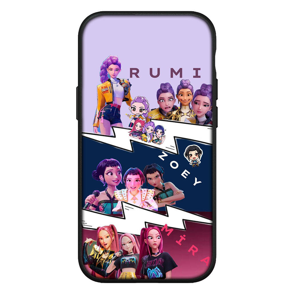 for iPhone 17 16 15 Xiaomi Poco F7 F8 X7 C85 C75 C71 M8 Redmi Note 14 13 12 11 Pro Max 14C 13C 15C A3 A4 Phone Case Mira KPop Rumi Demon Zoey Hunters