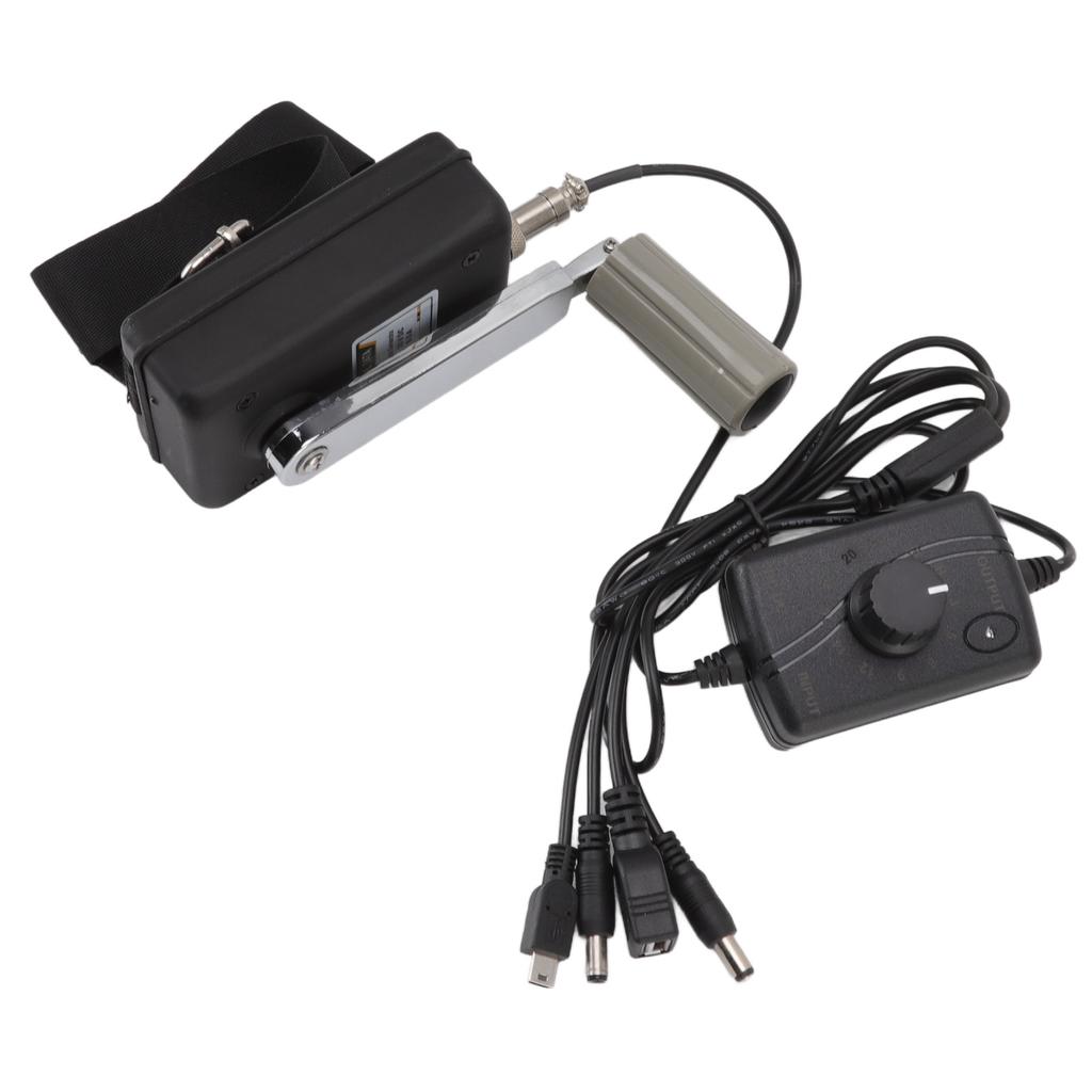 Hand Crank Generator Portable High Efficiency 30W Small Black Generator for Outdoor Emergency