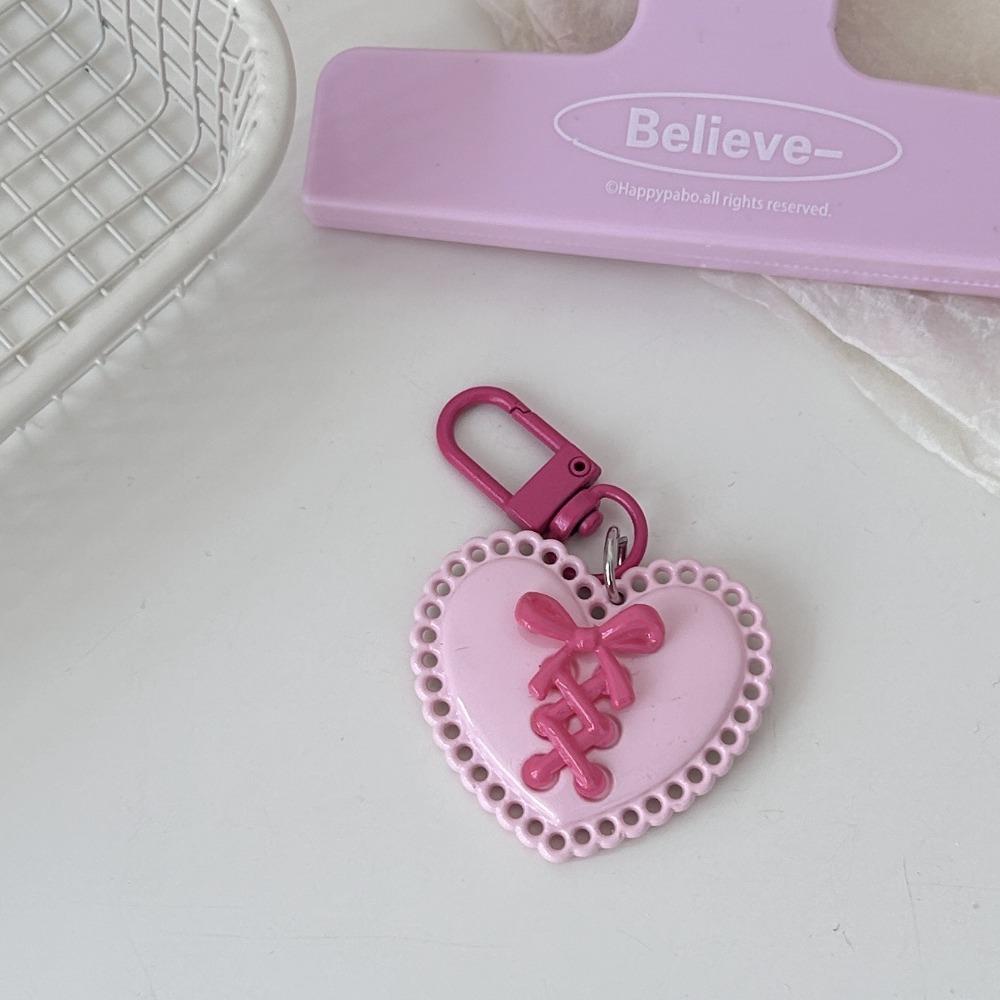 Heart Backpack Pendant Multi-color Bag Accessories Sweet Y2K Key Chain Girl