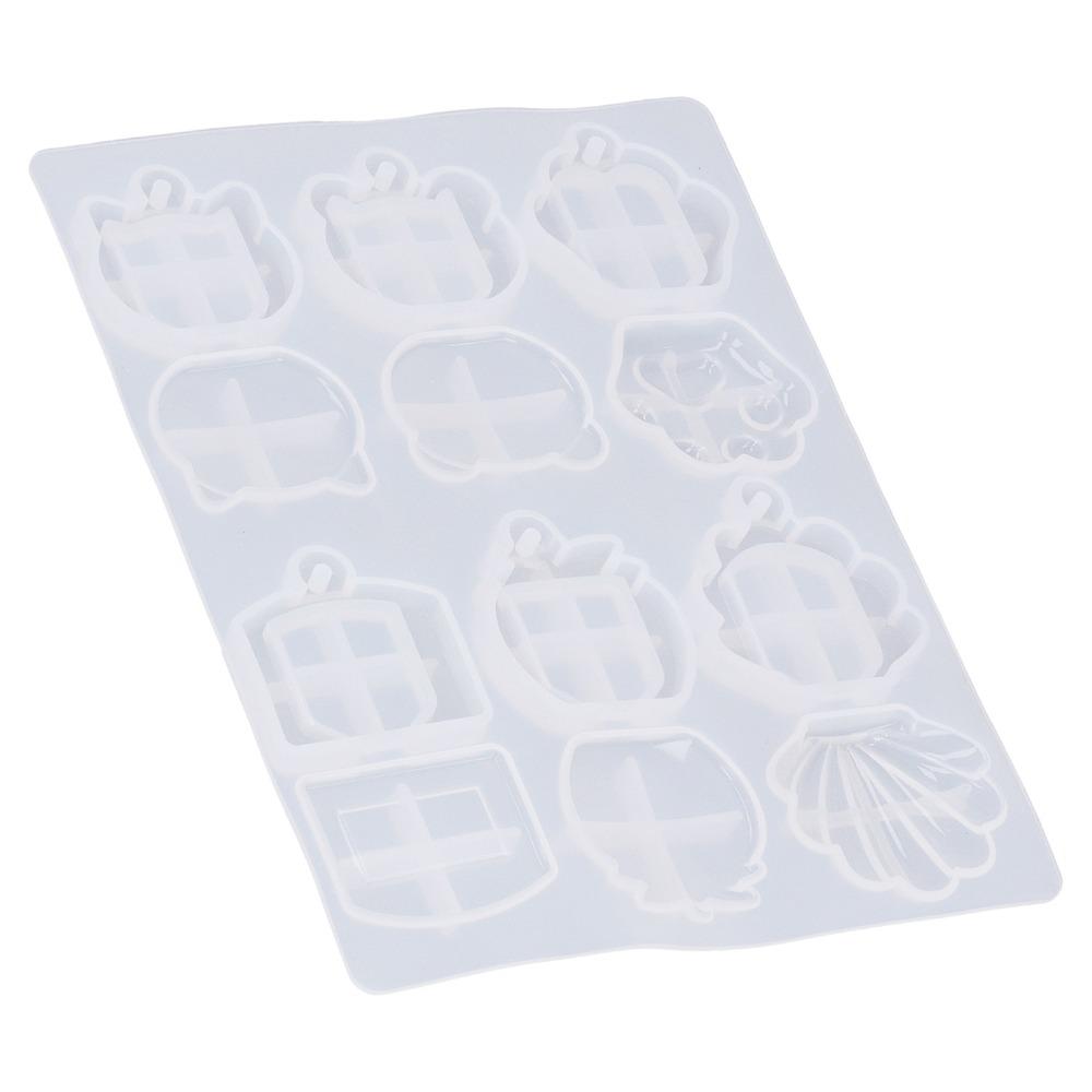1pcs Reusable Mold Epoxy Resin Mold DIY Craft Supply Keychain Making Kit For DIY Keychains