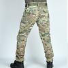 Мужские однотонные камуфляжные брюки-карго с несколькими карманами, мужские уличные брюки-карго с защитой от разрывов