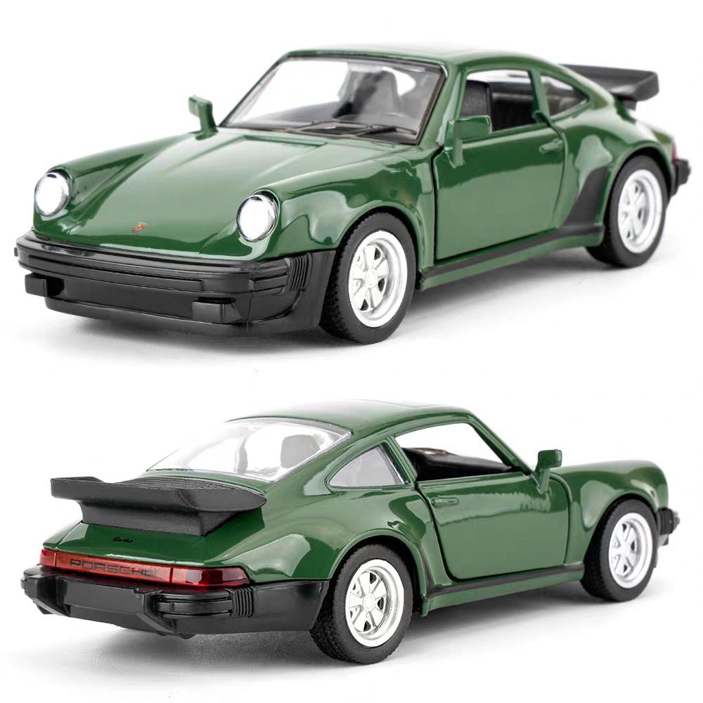 Porsche 911 Turbo 1978 Классический Ретро Суперкар Симуляция Литой и Игрушечный Автомобиль RMZ city 1:36 моделей автомобилей из сплава, подарки для детей
