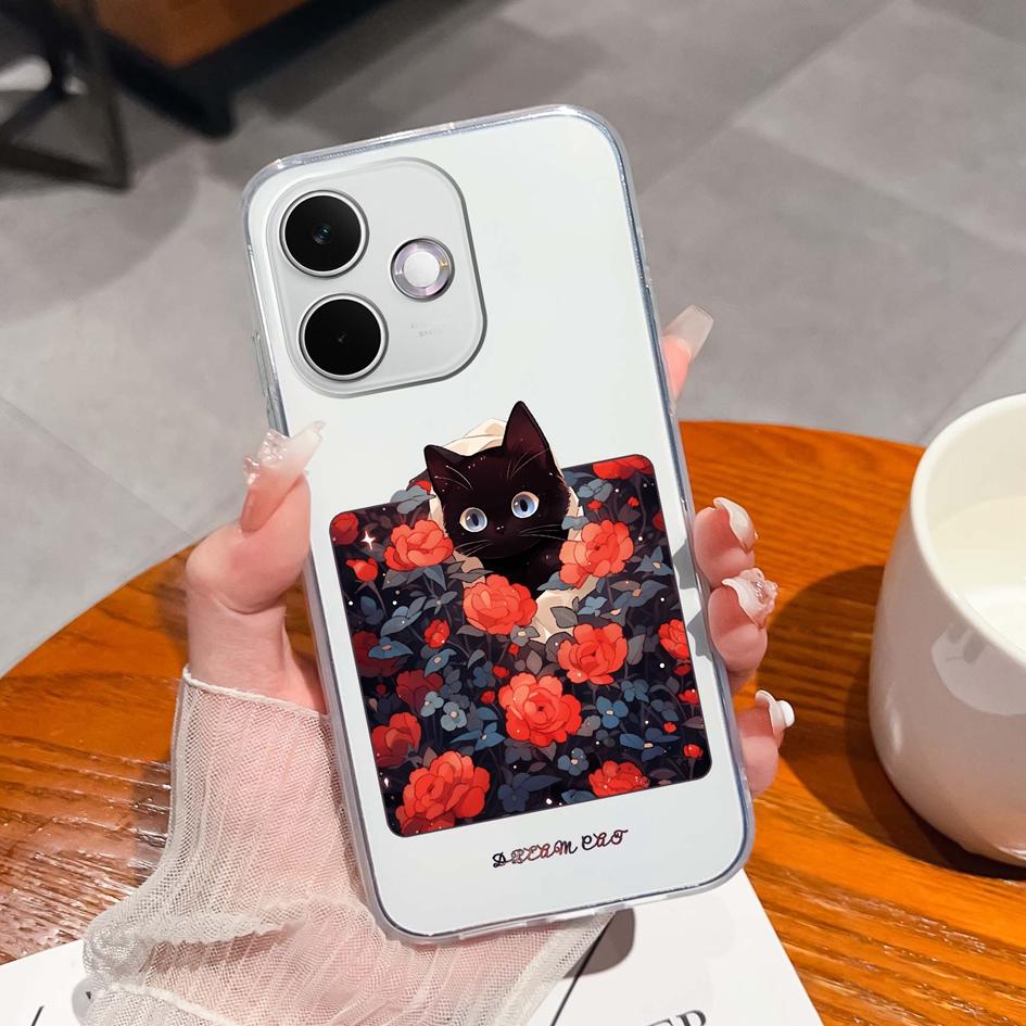 Чехол для телефона Oppo A 5 A 5 Pro 5G Красивый узор с карпами Прозрачный Тонкий Силиконовый ТПУ Премиум Защитный Чехол для OppoA5 A5Pro Funda