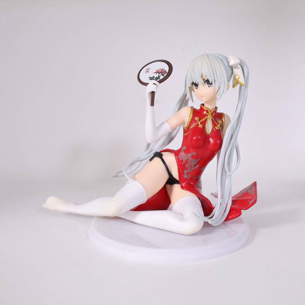 12 см Аниме Yosuga no Sora Касугано Сора Фигурка Ципао Красный Белый Модель Игрушка Подарок Фигурка Действия ПВХ