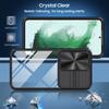 Ударопрочный Прозрачный Бронированный Чехол Для Телефона Samsung Galaxy S25 S24 S23 S22 Ultra Plus S21 S20 FE A54 С Задвижным Окном Защита Камеры