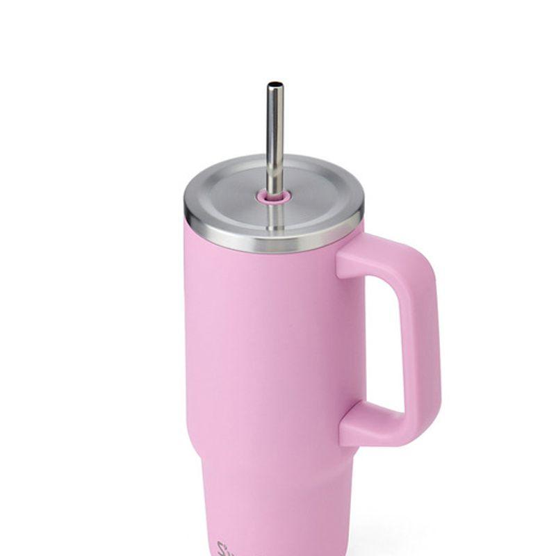 Термокружка Swell Extra Large 880 мл Цвет: Розовый Гидрангия