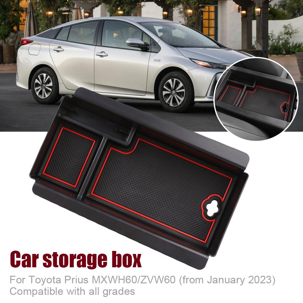 Внутренняя центральная консоль подлокотник ящик для хранения контейнер органайзер держатель подходит для Toyota Prius XW30 хэтчбек рестайлинг 2012-20 Y9F4