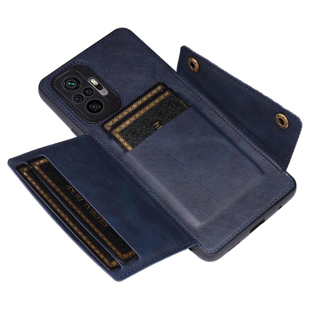 Кожаный чехол-книжка для Redmi Note 13 Pro + 5G 2S 12 11 10 11S 10S 9S 8 Pro Plus 13C 14C A4 5G с держателем для карт Кошелек