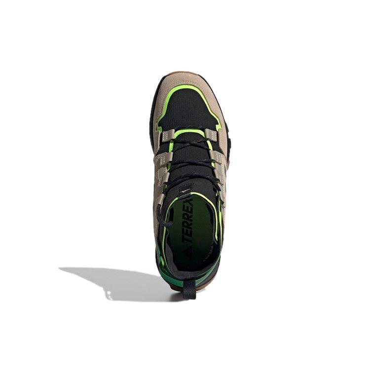 adidas Terrex Hikster Mid 'Черный Коричневый Зеленый' FW0383