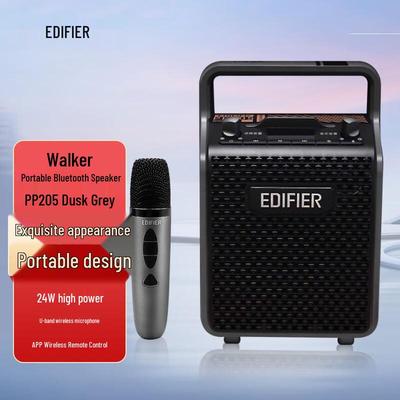Беспроводной портативный Bluetooth-динамик KTV Edifier PP205, штекер CN (адаптер в комплекте)