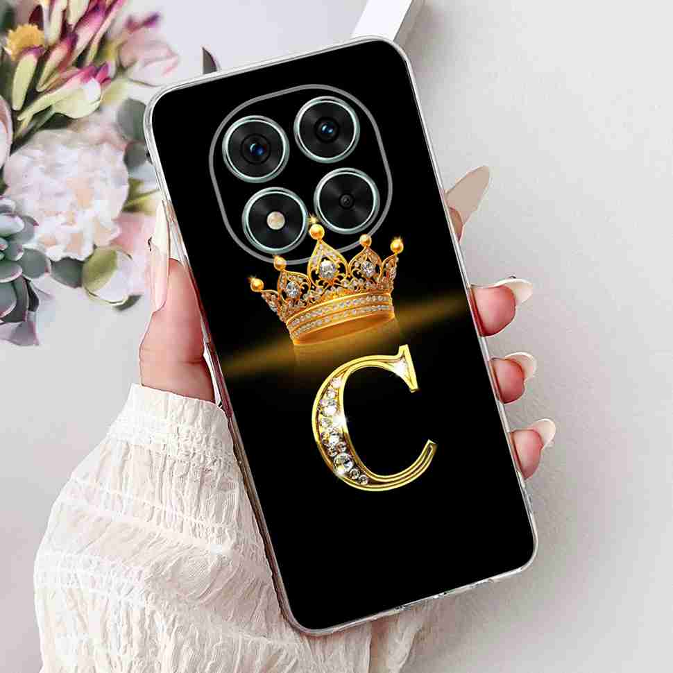 Для Redmi Note14 Pro 5G Чехол 6.67" Алмазная Буква Задняя Крышка Мягкие Силиконовые Чехлы Для Xiaomi Redmi Note 14 Pro 5G Coque Fundas