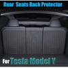 Защитный чехол на спинку заднего сиденья от пинков для Tesla Model Y 5-местный, грязеотталкивающий коврик из XPE