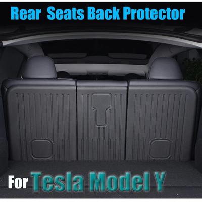 Защитный чехол на спинку заднего сиденья от пинков для Tesla Model Y 5-местный, грязеотталкивающий коврик из XPE