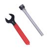 Straight Shank Tool Hold   11 Collet Chuck Extension Rod with Wrench CNC Milling Accessories