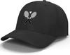 Badminton Racket Shuttlecock Graphic Baseball Cap Unisex Polyester Casual Adjustable Dad Hat
