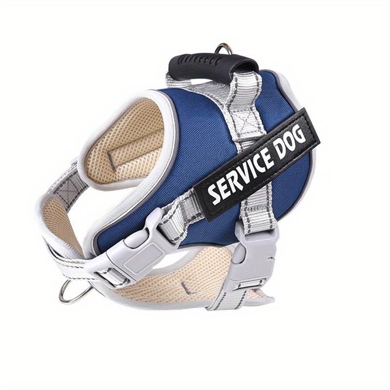 Прочная шлейка для собак с нагрудными и спинными ремнями, регулируемый светоотражающий жилет для домашних животных для активного отдыха