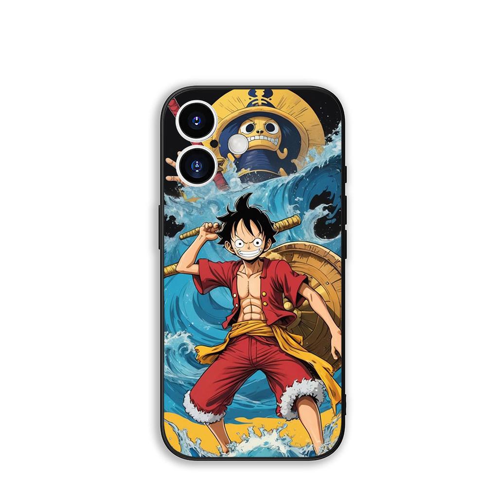 Phone Cover Luffy One Piece Roronoa Zoro Casing for Apple iPhone 16 15 14 Plus 13 12 Mini 17 Pro Max + ProMax 16E Air 15+ Case