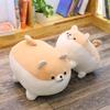 Yoqimli Shiba Inu it yumshoq o'yinchoq kawaii korgi to'ldirilgan o'yinchoq chaqaloqni tinchlantiruvchi yumshoq qo'g'irchoq bolalar uchun yumshoq yostiq qizning tug'ilgan kuni Rojdestvo sovg'asi
