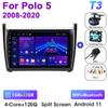 Для Volkswagen VW Polo 5 2008 - 2020 2 Din Android 12 автомобильный стерео радио мультимедиа видеоплеер GPS 4G Carplay Auto DVD DSP WIFI
