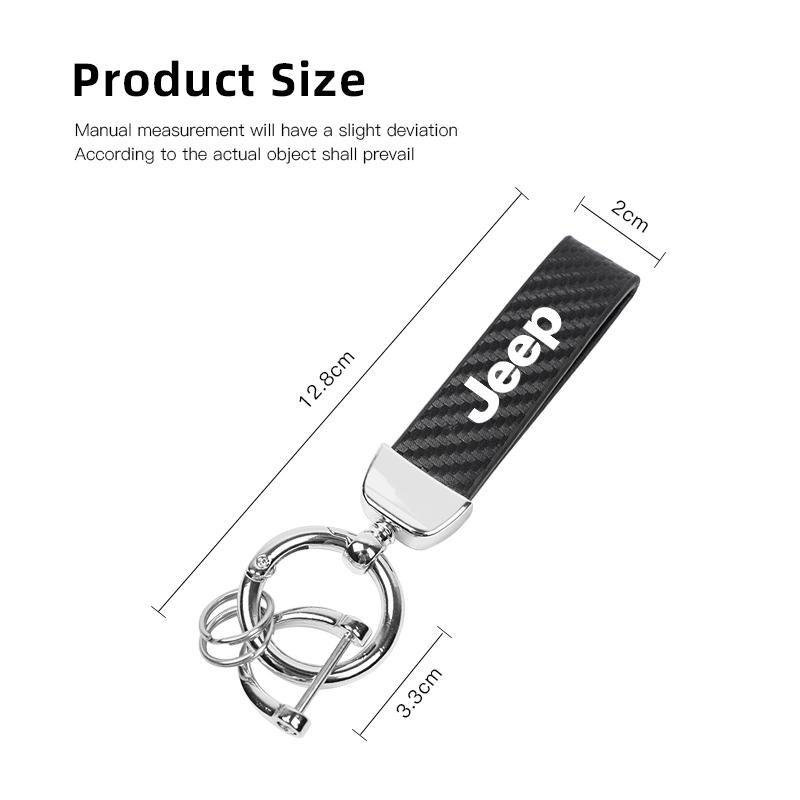 For Jeep Car Keychain Emblem Key Ring Pendant Gift Accessories For Jeep Wrangler JL JK Renegade Compass Gladiator Cherokee Pa