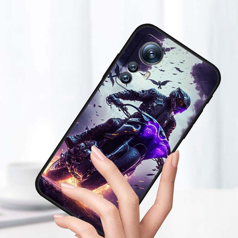 Модель Rider Cool Для Xiaomi Mi 15 14 13 13T 12 12T 12S 11 11i 11T Pro Ultra Lite 5G Черный Мягкий Чехол для Телефона