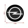 4pc Metal Car Wheel Stickers Wheel Center Sticker rescue tools For Opel Ampera Corsa Astra Crossland Crossland-X Mokka Cascada