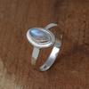 Кольцо с драгоценным камнем Rainbow Moonstone, кольцо маркизы, кольцо ручной работы, дизайнерское кольцо, эффектное кольцо, серебро 925 пробы