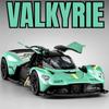 New 1:32 Aston Martin Valkyrie AMR 001 Super Sports Car Alloy Diecast Metal Model Car Sound & Light Collecting Hobbies Birthday Gift