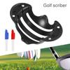 Triple Track Golf Ball Line Marker Pen Drawing Templates Golf Scriber Alignment Marks Tool