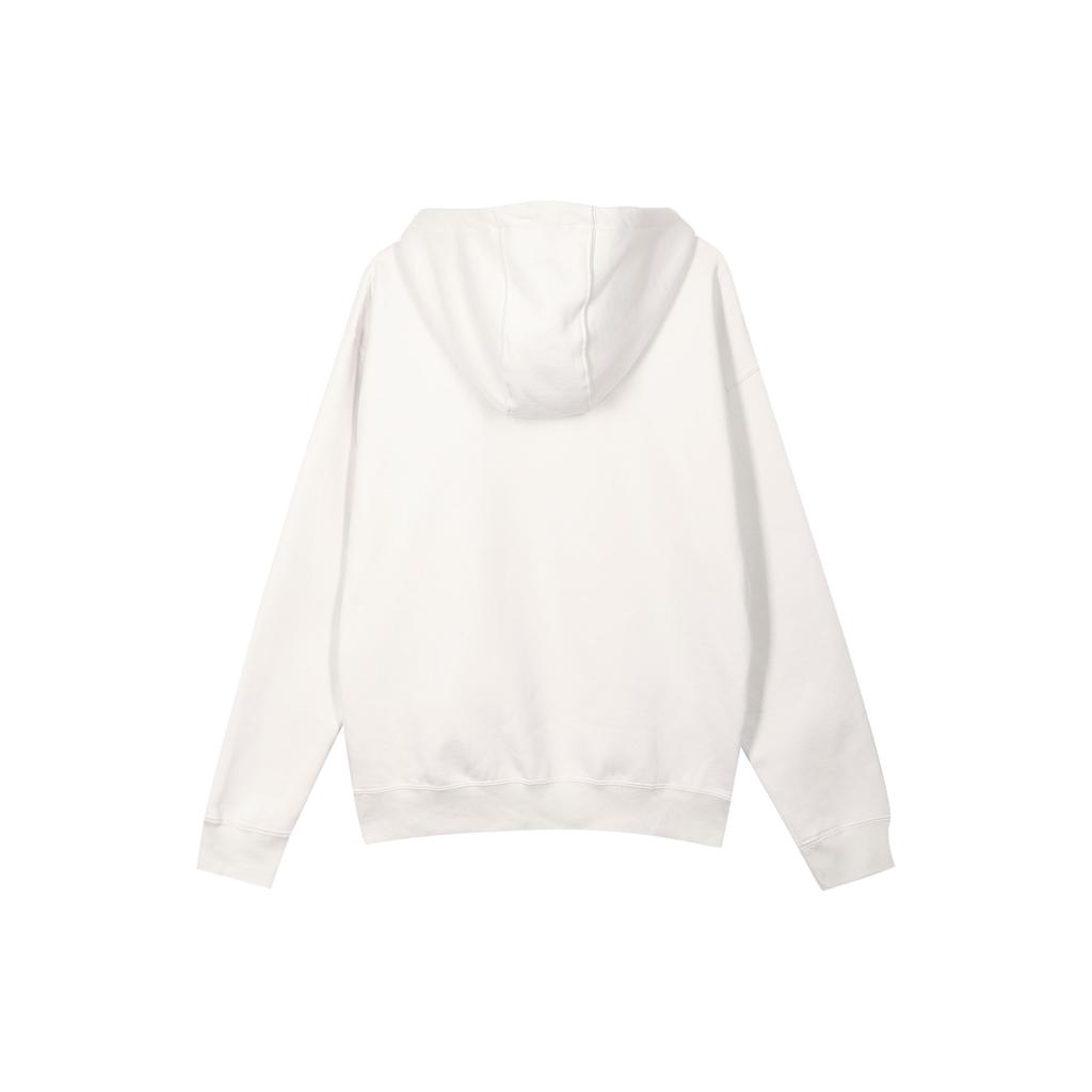 Nike Сплошной цвет, простая толстовка с капюшоном и длинными рукавами, мужские топы, белый цвет DA0316-030