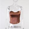 Женский жилет Design Sense Fishbone Waist, сексуальный, с тонкой талией, тонкий, темпераментный, однотонный, топ-бюстье