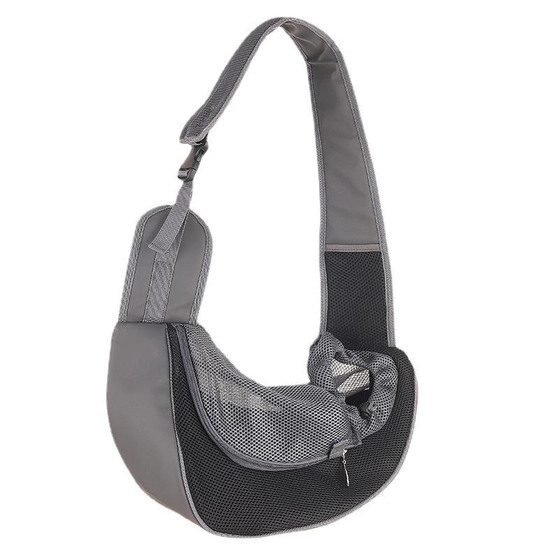 Breathable Crossbody Pet Carrier Bag for Cats and Dogs